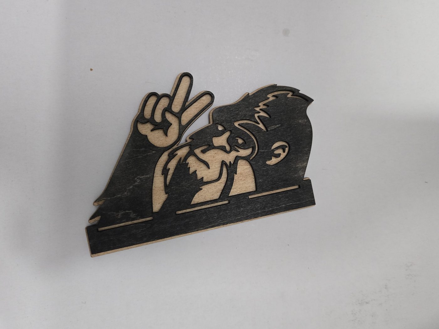 Peace-sign Sasquatch · Misfit